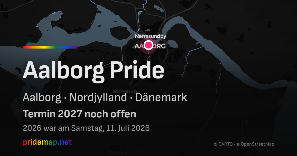 Aalborg Pride — Aalborg, Dänemark