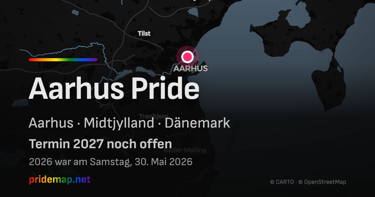 Aarhus Pride — Aarhus, Dänemark