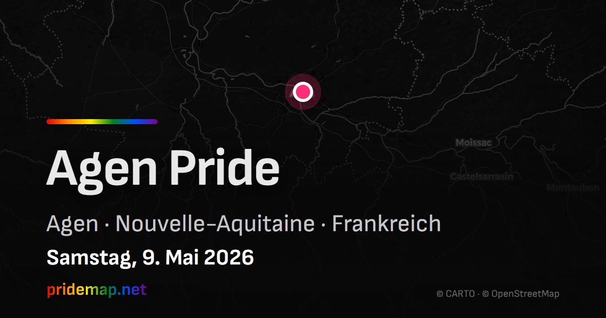 Agen Pride — Agen, Frankreich