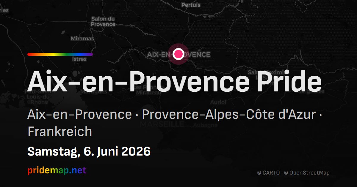 Aix-en-Provence Pride — Aix-en-Provence, Frankreich