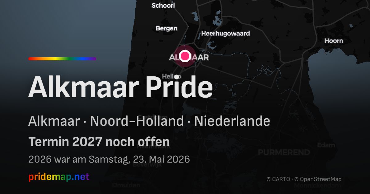 Alkmaar Pride — Alkmaar, Niederlande