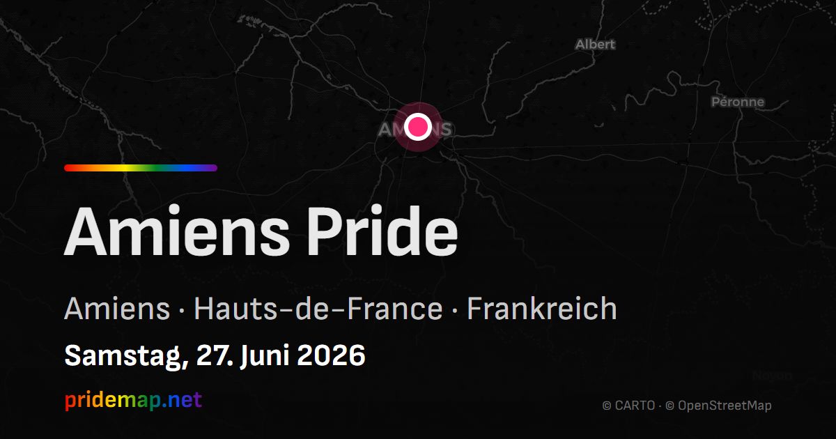 Amiens Pride — Amiens, Frankreich