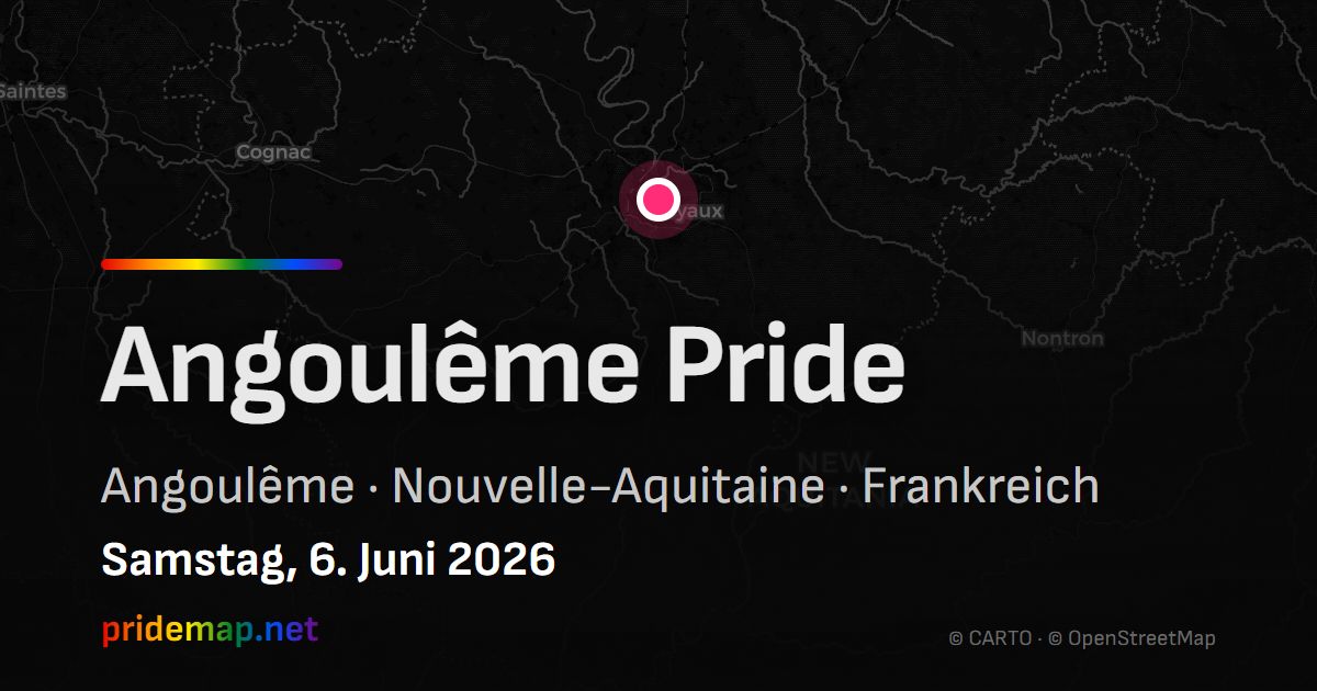 Angoulême Pride — Angoulême, Frankreich