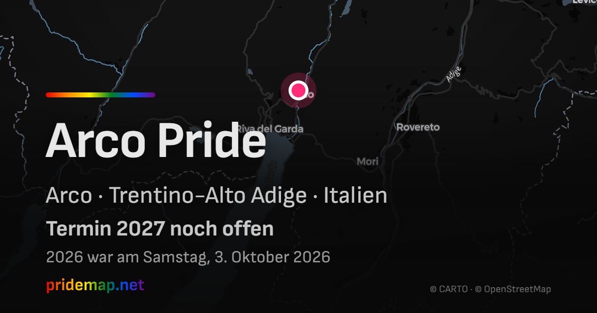 Arco Pride — Arco, Italien