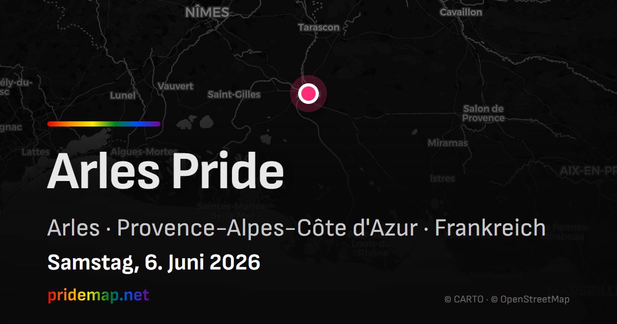 Arles Pride — Arles, Frankreich