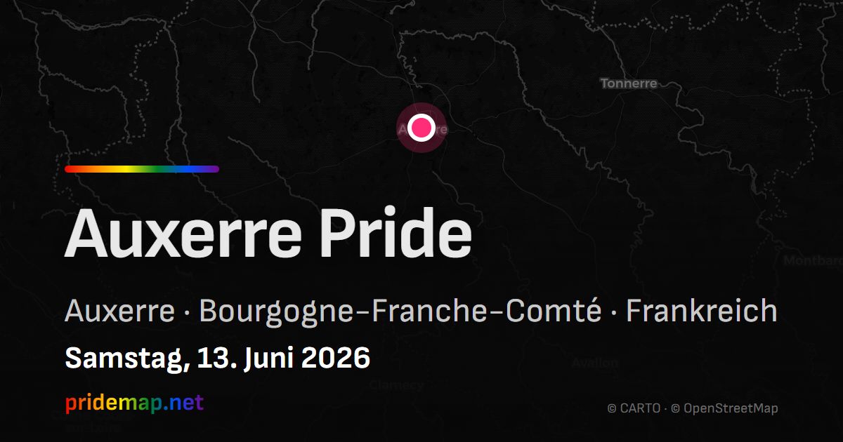 Auxerre Pride — Auxerre, Frankreich