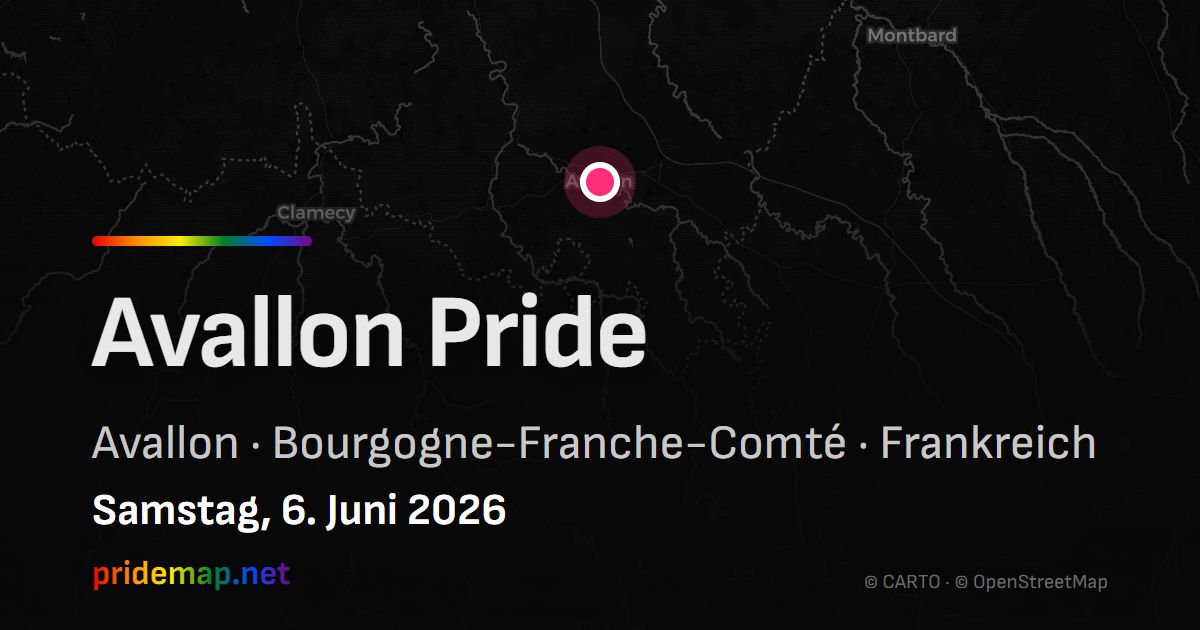 Avallon Pride — Avallon, Frankreich