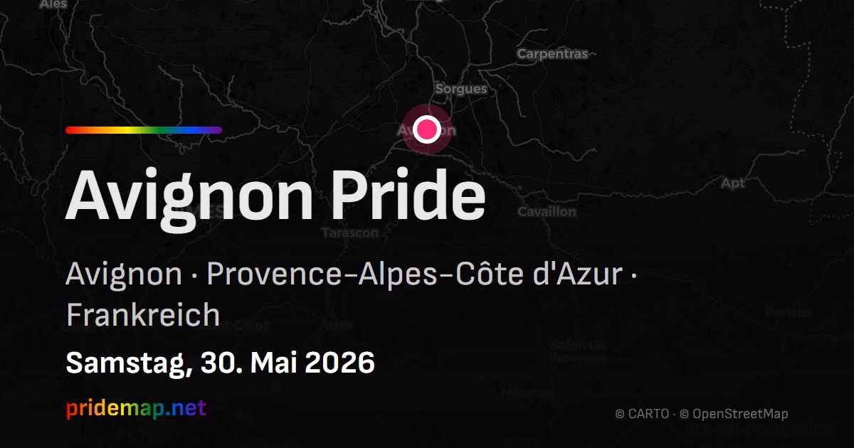 Avignon Pride — Avignon, Frankreich
