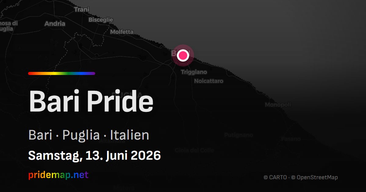 Bari Pride — Bari, Italy