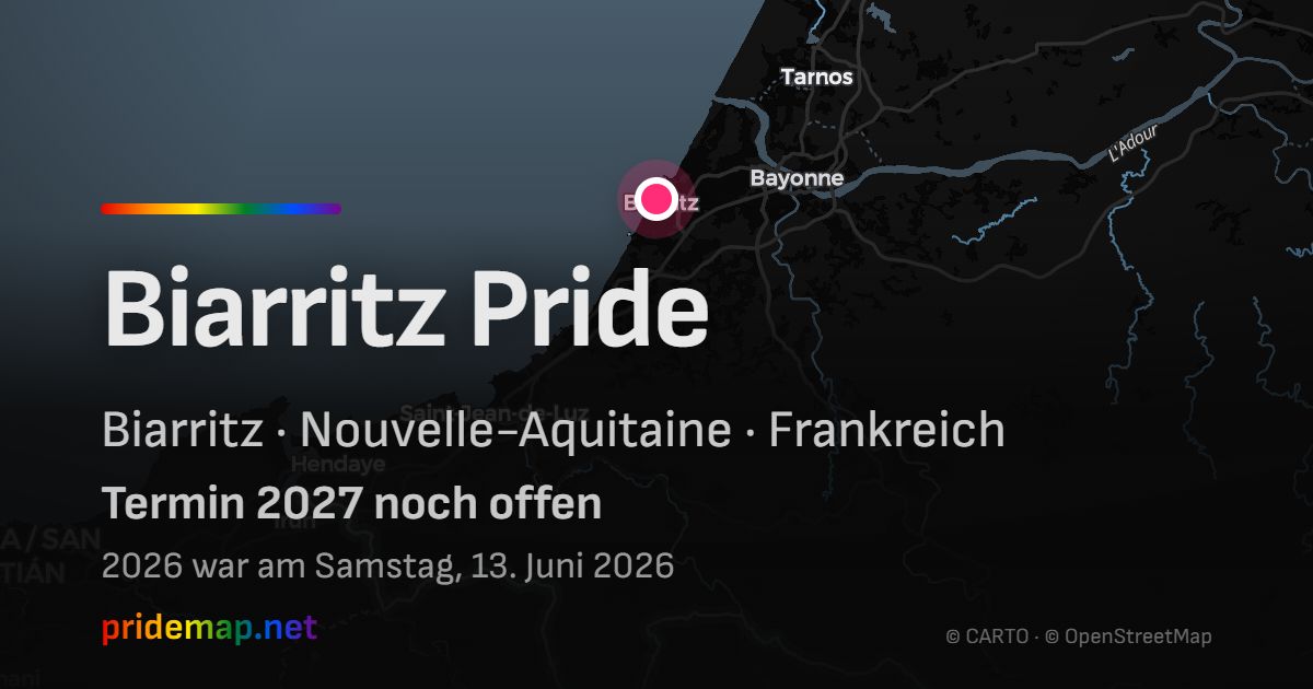 Biarritz Pride — Biarritz, France