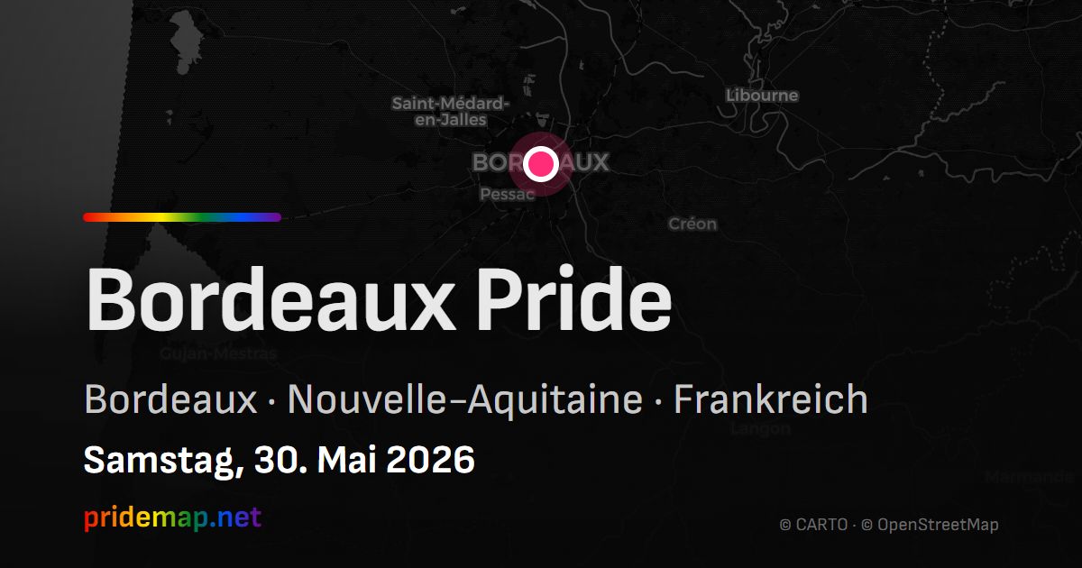 Bordeaux Pride — Bordeaux, Frankreich