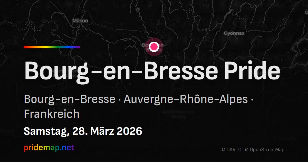 Bourg-en-Bresse Pride — Bourg-en-Bresse, Frankreich