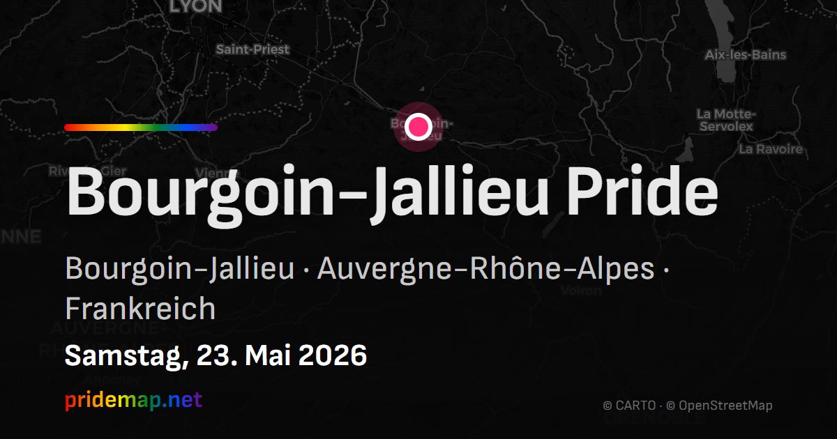 Bourgoin-Jallieu Pride — Bourgoin-Jallieu, Frankreich