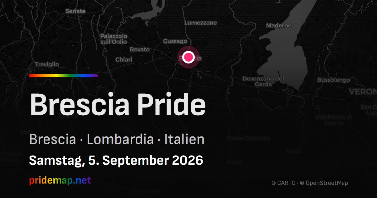 Brescia Pride — Brescia, Italien