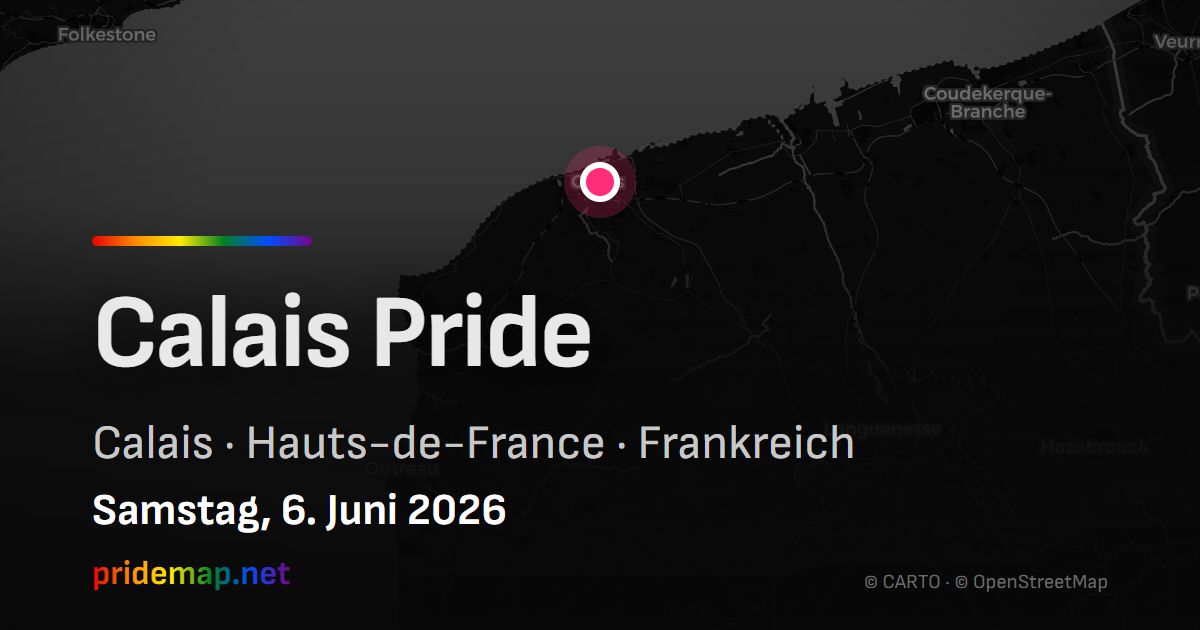 Calais Pride — Calais, Frankreich