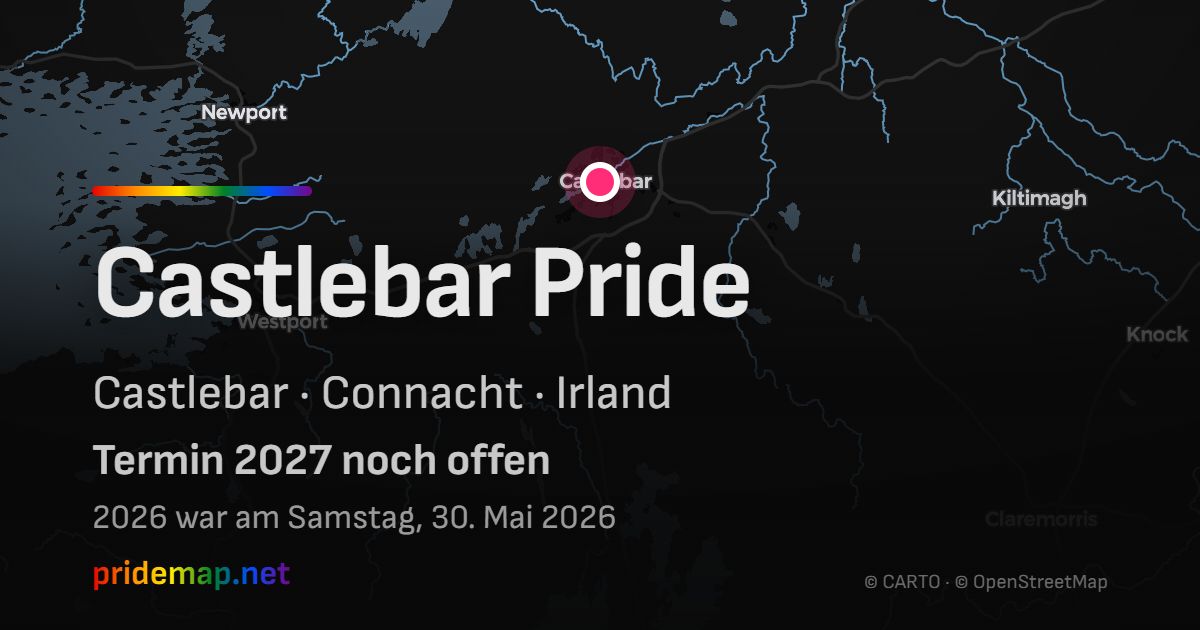 Castlebar Pride — Castlebar, Irland