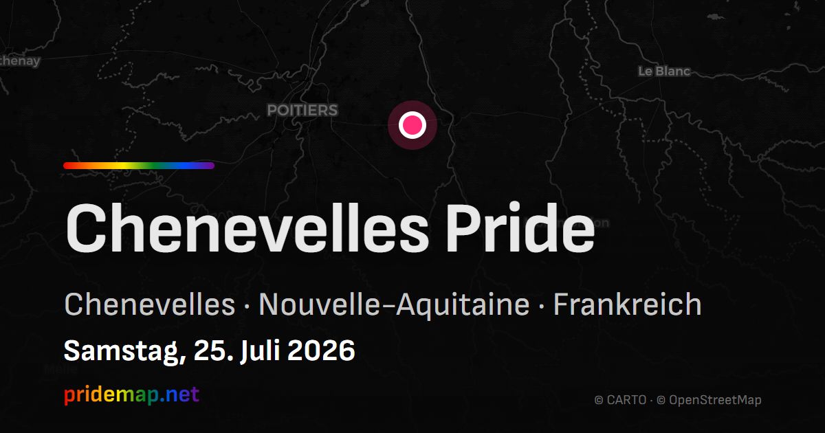 Chenevelles Pride — Chenevelles, Frankreich