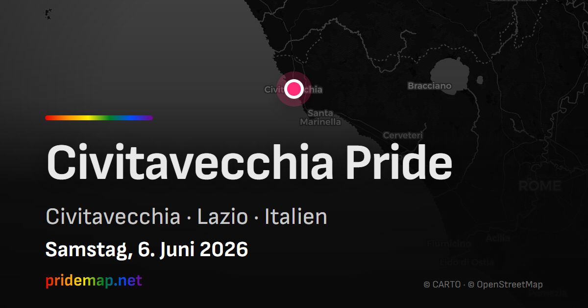 Civitavecchia Pride — Civitavecchia, Italy