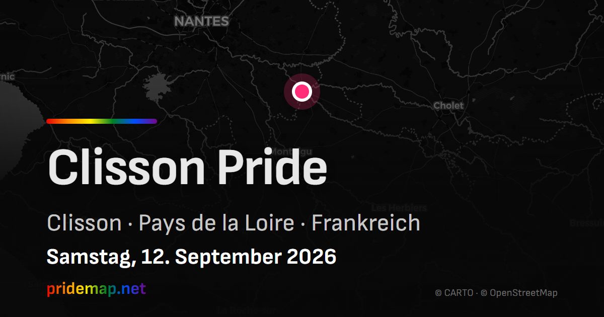 Clisson Pride — Clisson, France