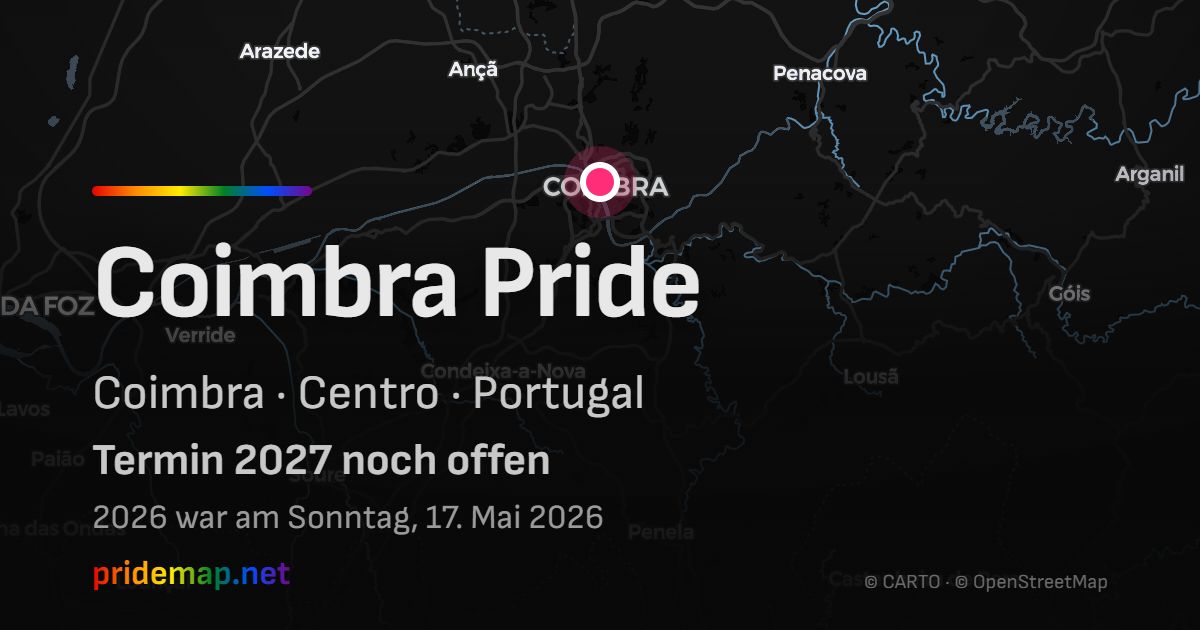 Coimbra Pride — Coimbra, Portugal