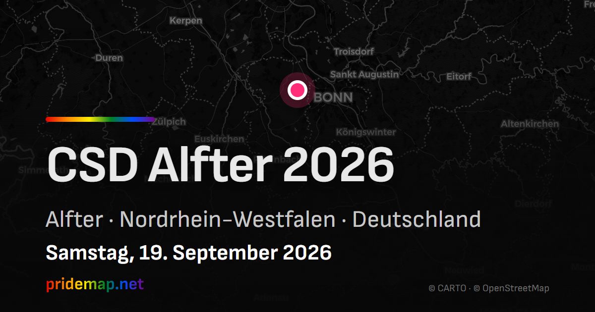 CSD Alfter 2026 — Alfter, Germany