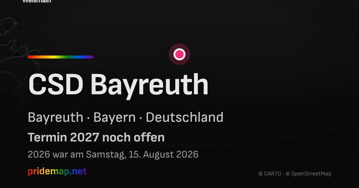 CSD Bayreuth — Bayreuth, Germany