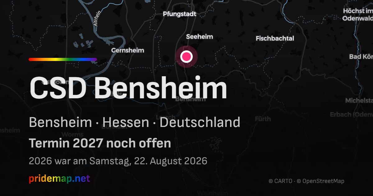 CSD Bensheim — Bensheim, Germany