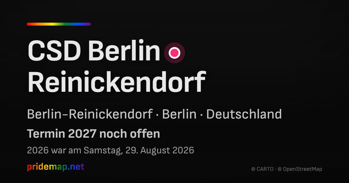 CSD Berlin Reinickendorf — Berlin-Reinickendorf, Deutschland