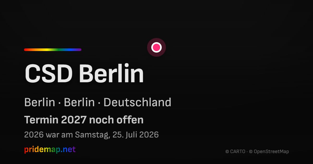 CSD Berlin — Berlin, Deutschland