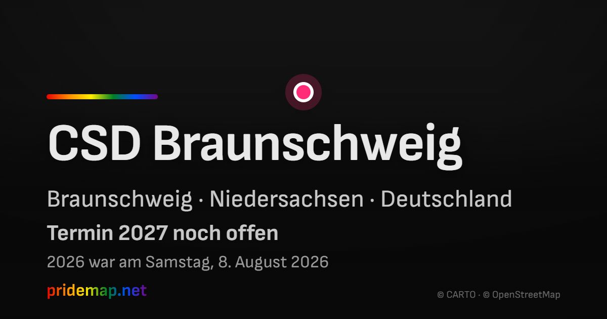 CSD Braunschweig — Braunschweig, Deutschland