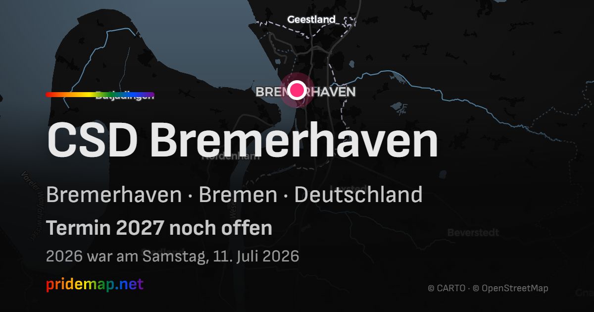 CSD Bremerhaven — Bremerhaven, Deutschland