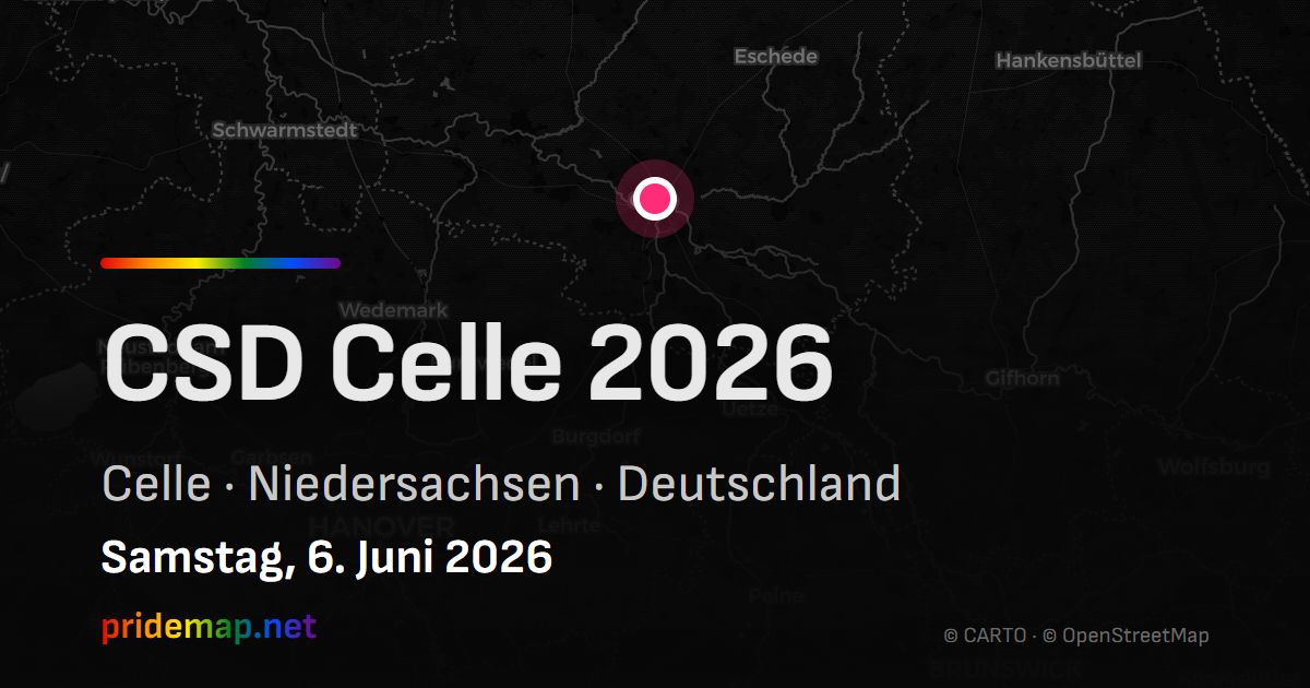 CSD Celle 2026 — Celle, Deutschland