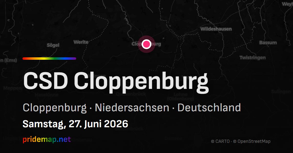 CSD Cloppenburg — Cloppenburg, Deutschland