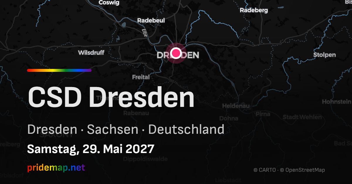 CSD Dresden — Dresden, Deutschland