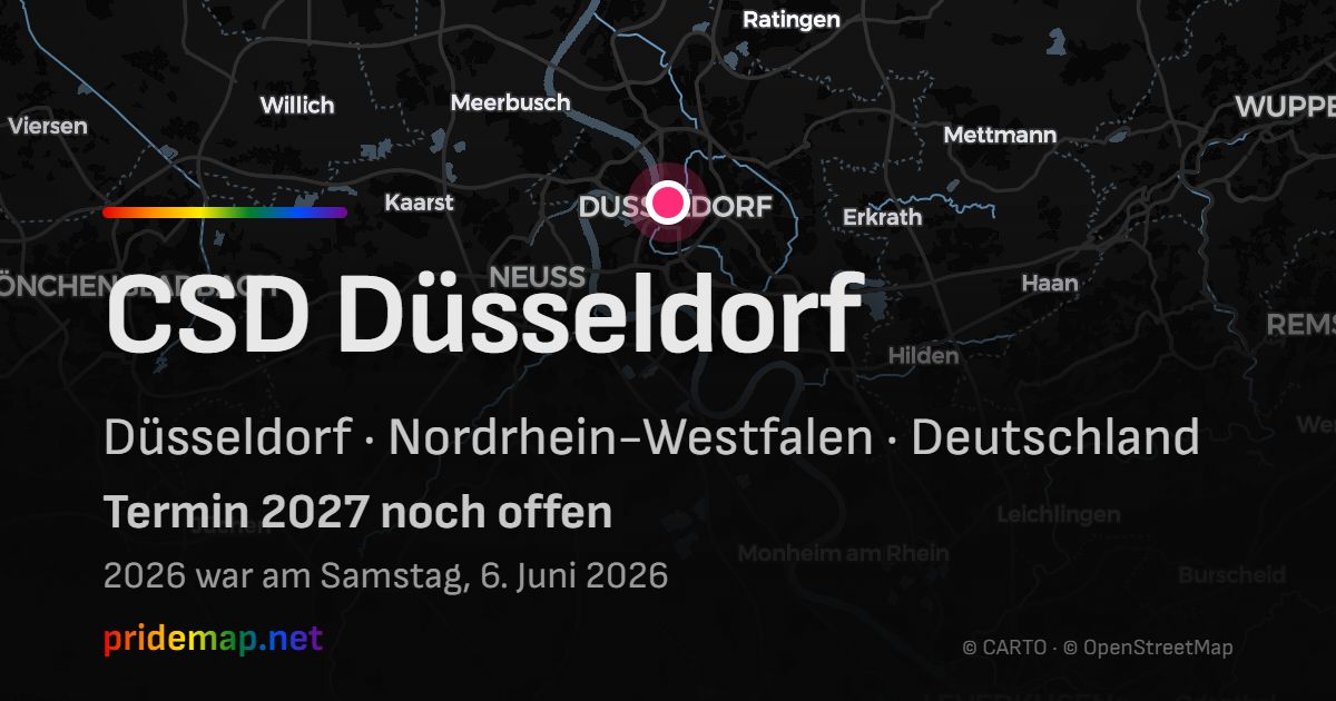 CSD Düsseldorf — Düsseldorf, Germany