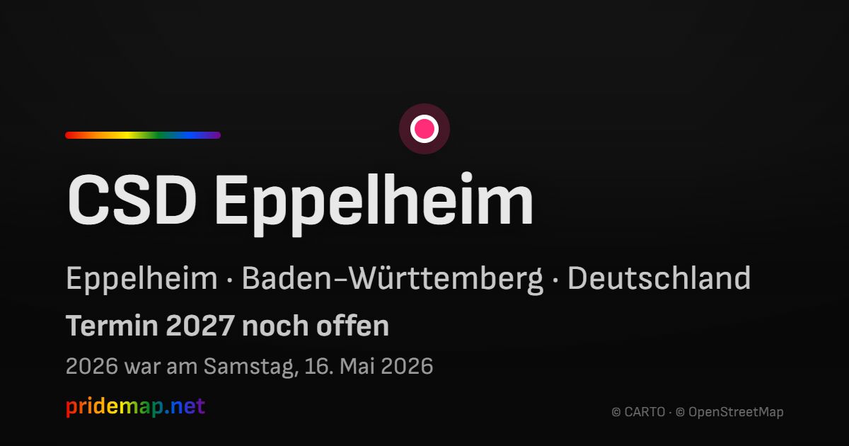 CSD Eppelheim — Eppelheim, Deutschland