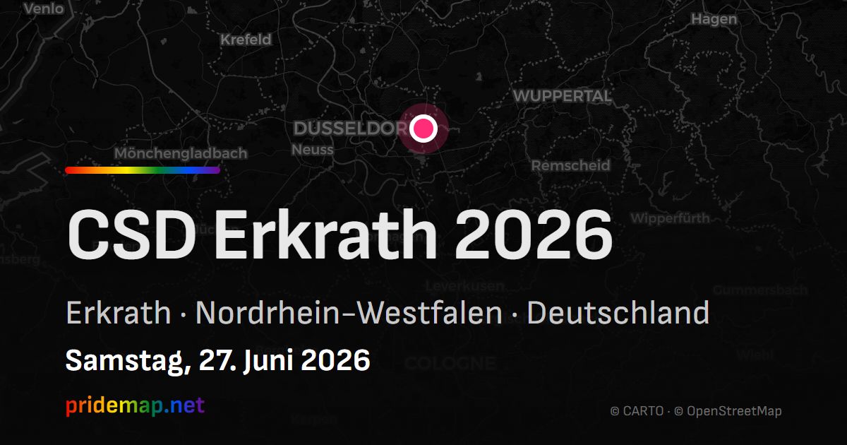 CSD Erkrath 2026 — Erkrath, Germany