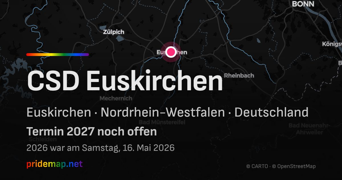 CSD Euskirchen — Euskirchen, Deutschland