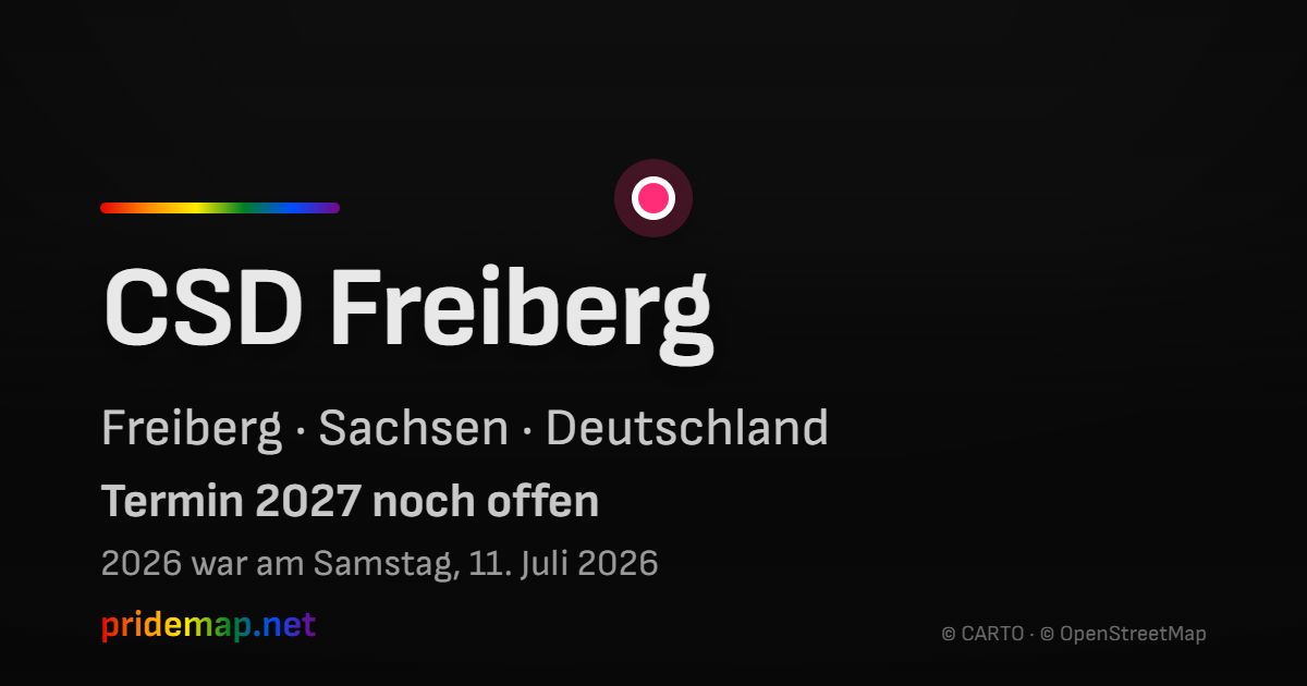CSD Freiberg — Freiberg, Deutschland