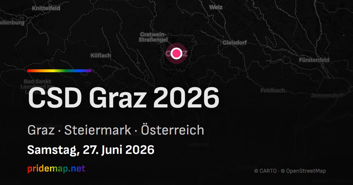 CSD Graz 2026 — Graz, Österreich