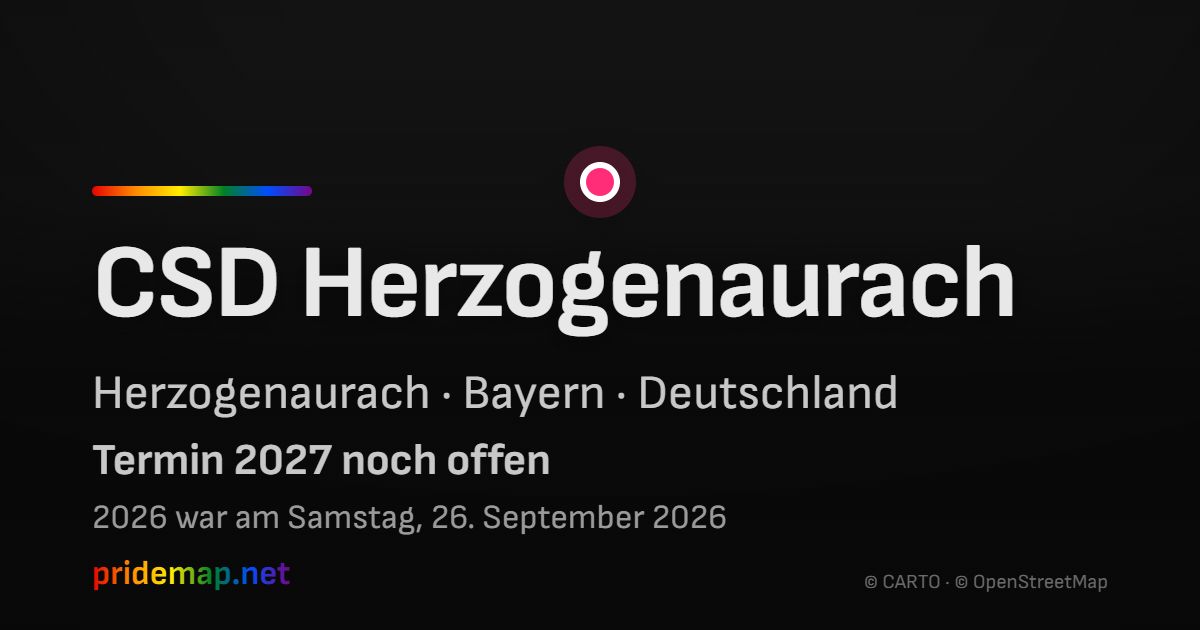 CSD Herzogenaurach — Herzogenaurach, Deutschland