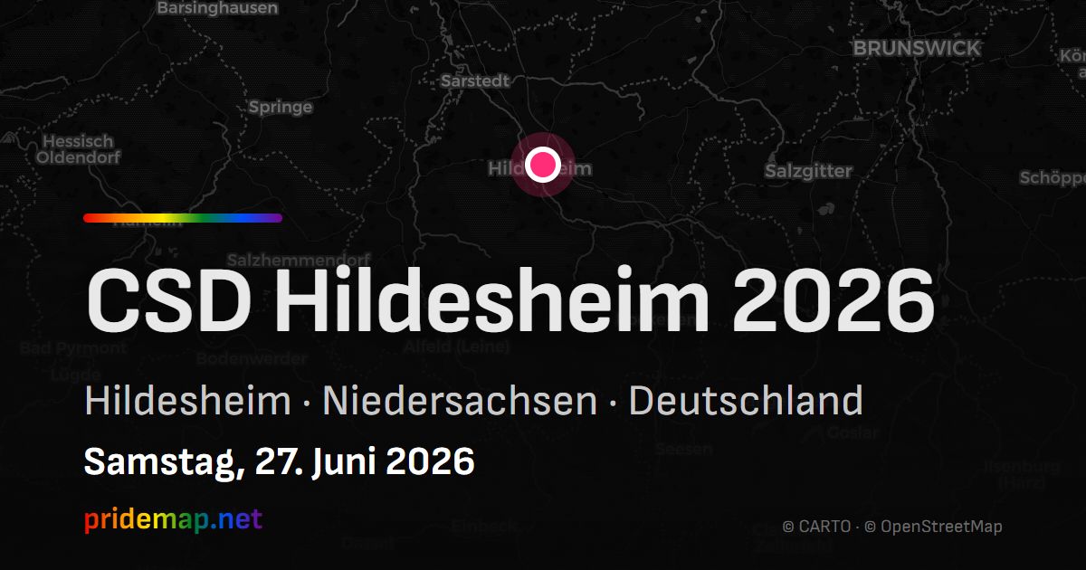 CSD Hildesheim 2026 — Hildesheim, Deutschland
