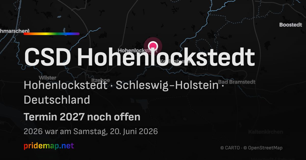 CSD Hohenlockstedt — Hohenlockstedt, Deutschland