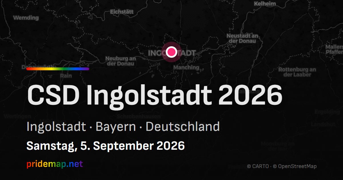 CSD Ingolstadt 2026 — Ingolstadt, Deutschland