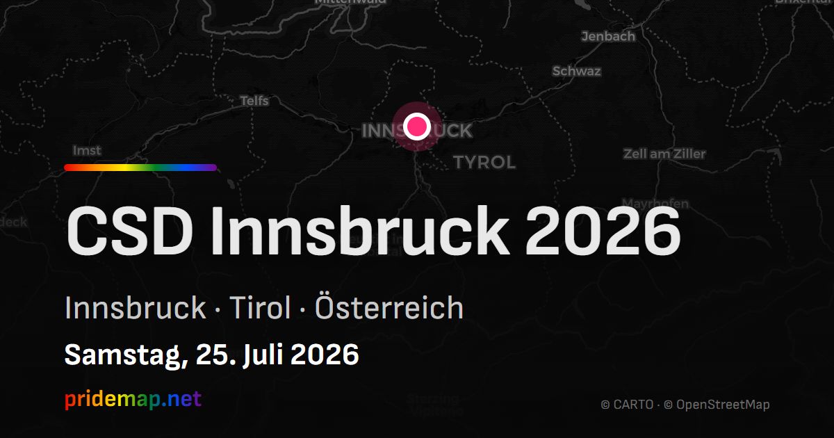 CSD Innsbruck 2026 — Innsbruck, Österreich