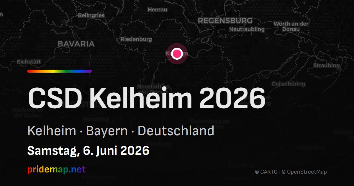 CSD Kelheim 2026 — Kelheim, Deutschland