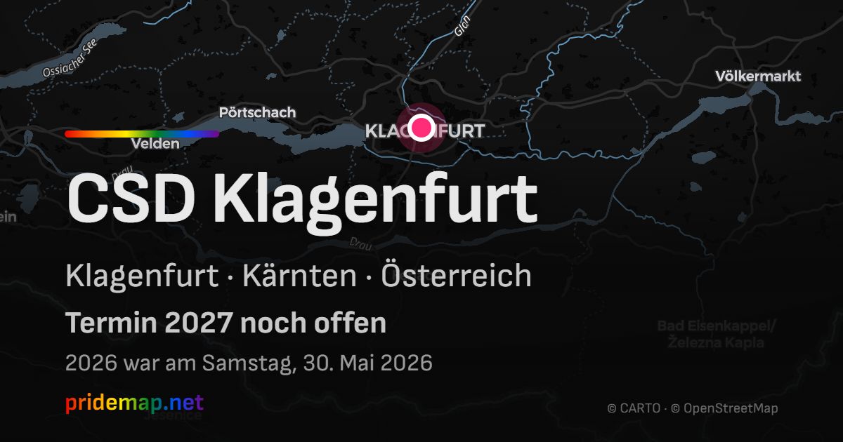 CSD Klagenfurt — Klagenfurt, Österreich