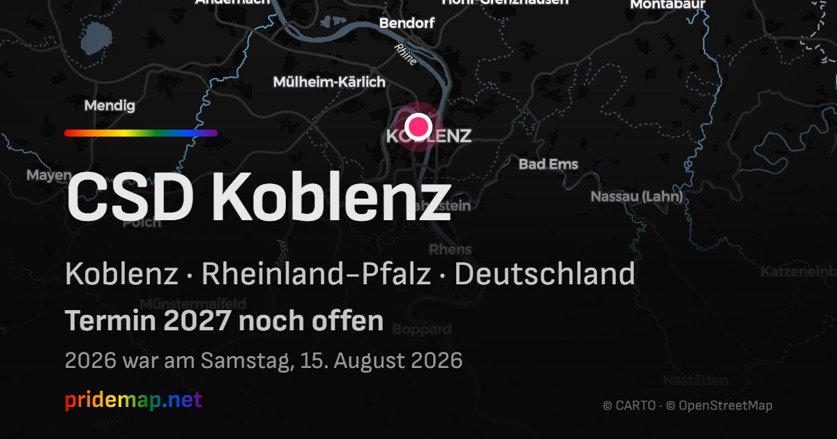 CSD Koblenz — Koblenz, Germany