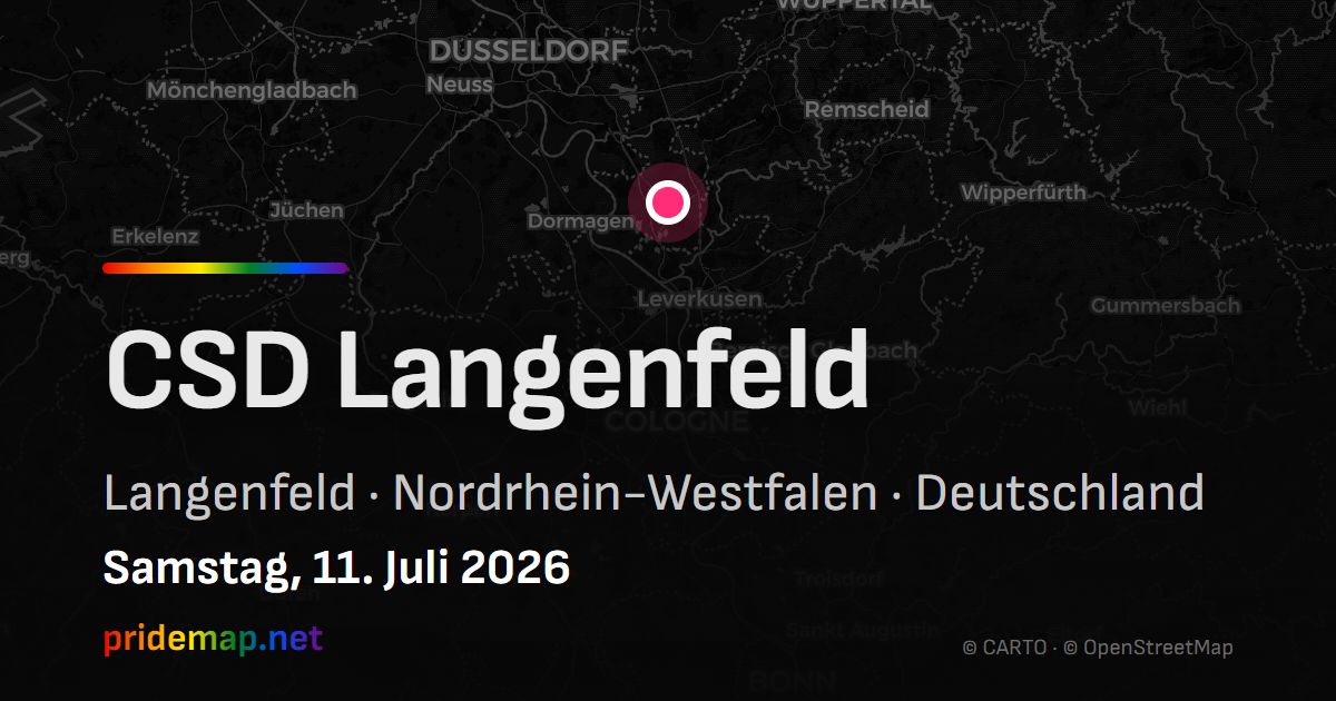 CSD Langenfeld — Langenfeld, Deutschland