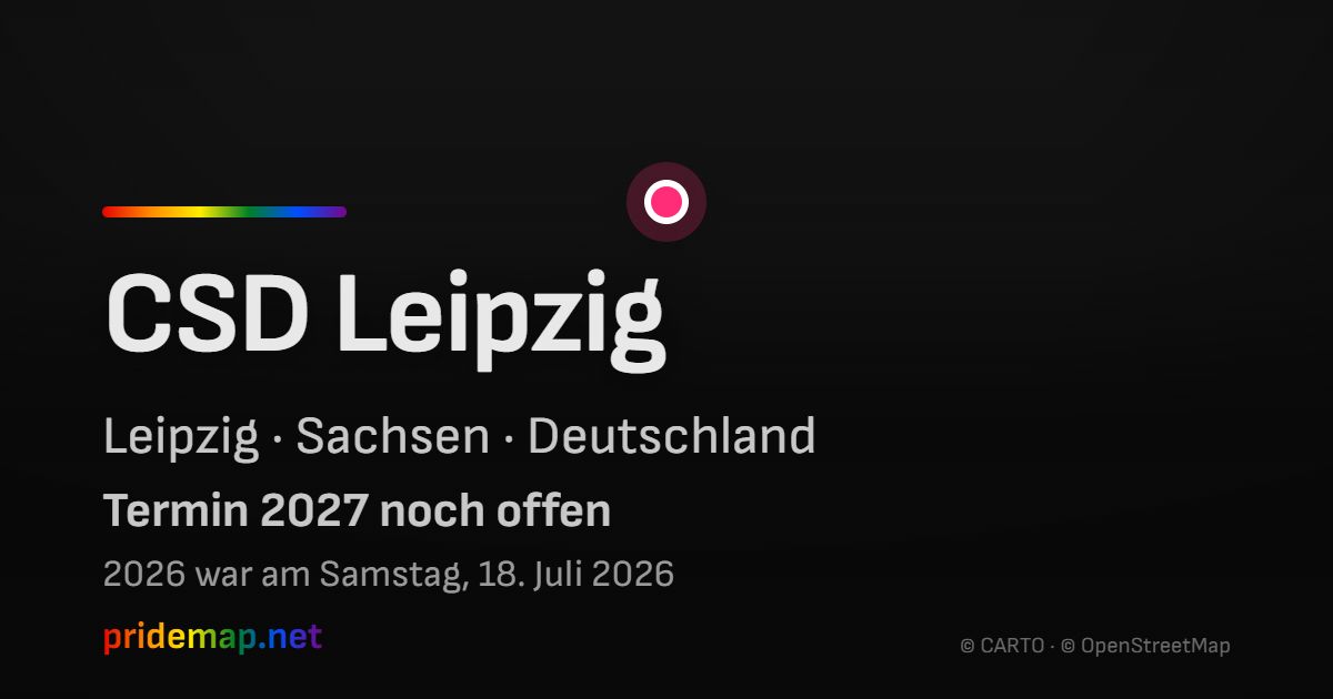 CSD Leipzig — Leipzig, Deutschland